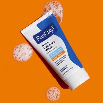 PanOxyl Acne Foaming Wash Benzoyl Peroxide 10% Maximum Strength 156g image 2