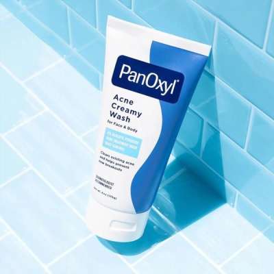 PanOxyl Acne Creamy Wash Benzoyl Peroxide 4% Daily Control 170g image 3