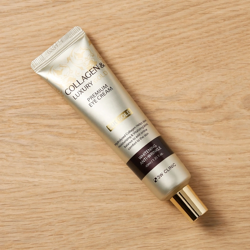 3W Clinic Collagen & Luxury Gold Premium Eye Cream 40ml image 2
