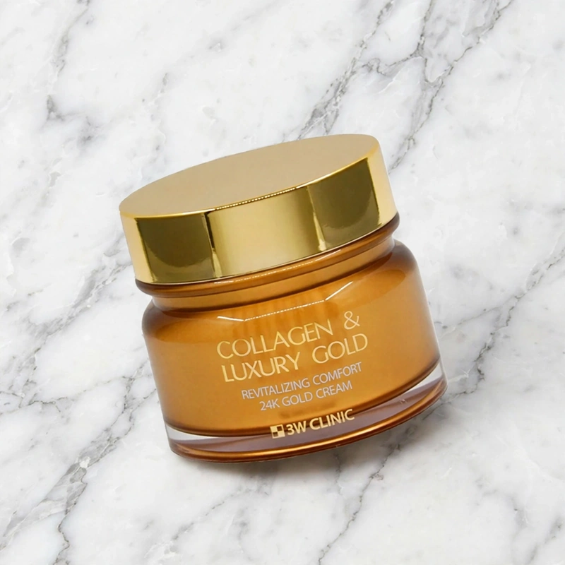 3W Clinic Collagen & Luxury Gold Cream 100ml image 4