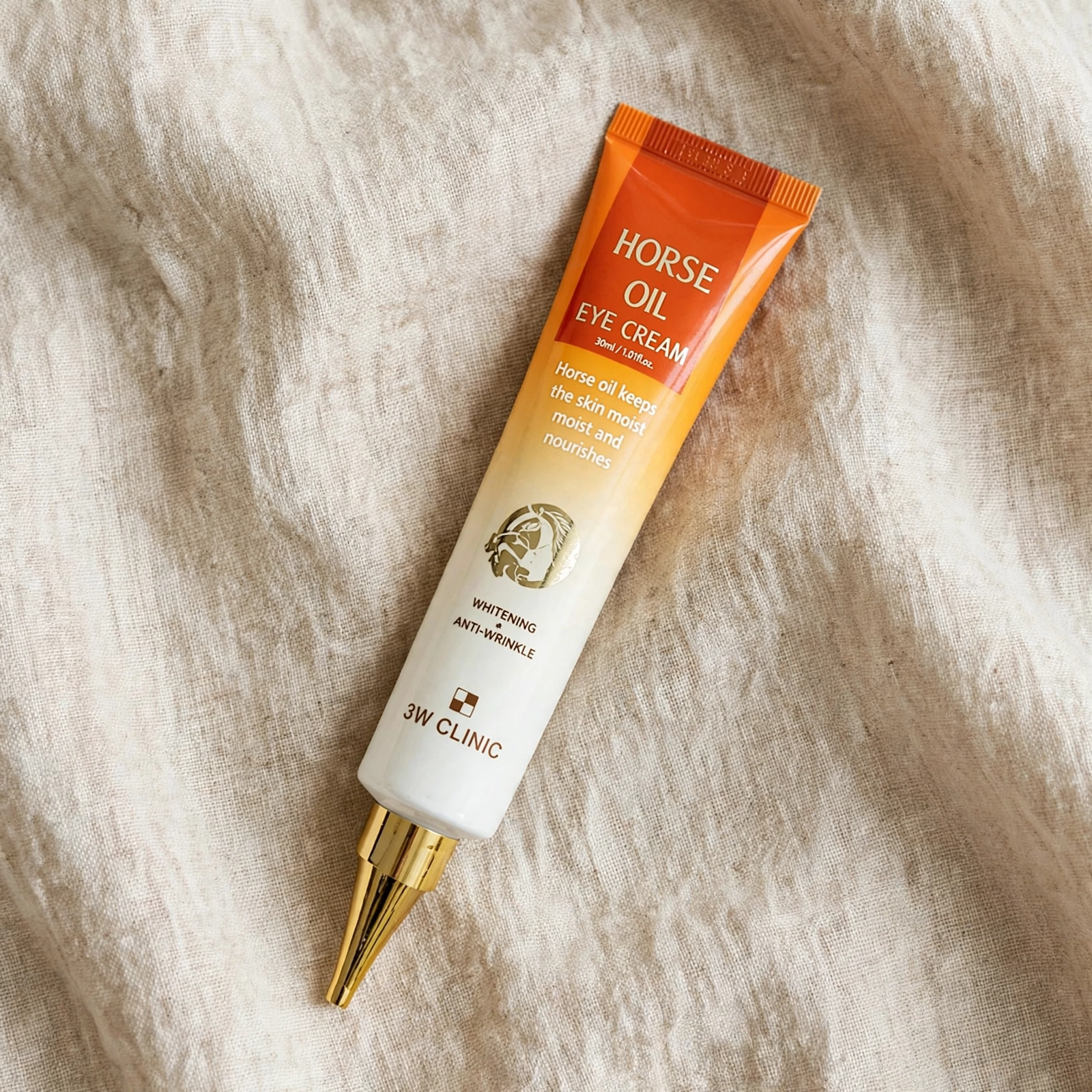 3W Clinic Horse Oil Eye Cream 40ml image 3