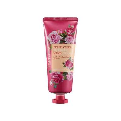 Farmstay Pink Flower Blooming Hand Cream Pink Rose 100ml