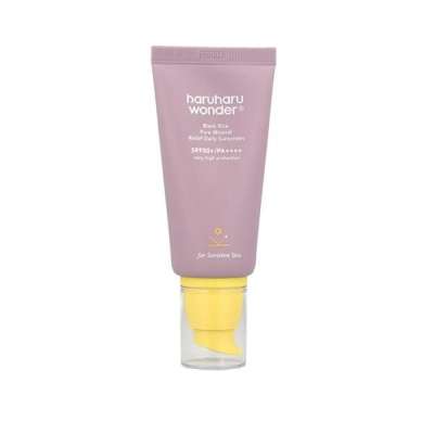 Haruharu wonder Black Rice Pure Mineral Relief Daily Sunscreen PA++++ SPF50+ 50ml