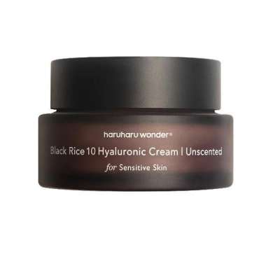 Haruharu Wonder Black Rice 10 Unscented Hyaluronic Cream For Sensitive Skin 50ml