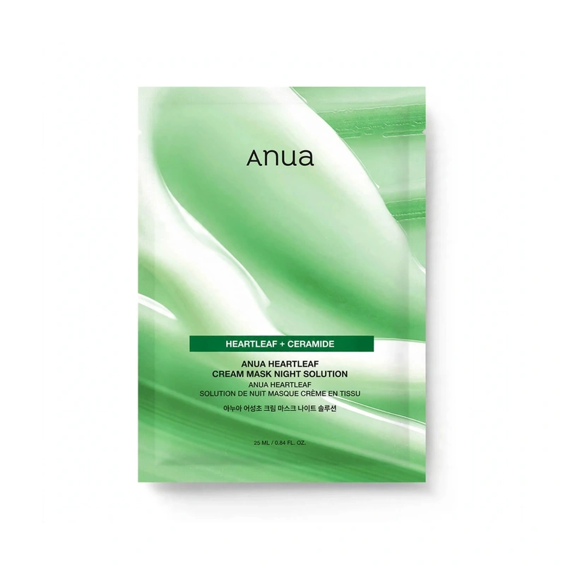 Anua Heartleaf Cream Sheet Mask Night Solution 25ml